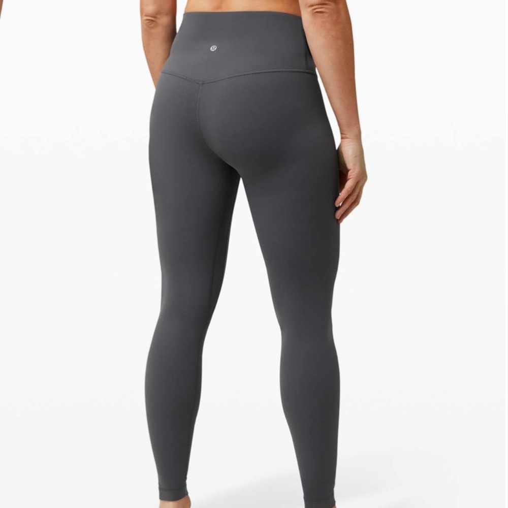 Lululemon Align Pant Full length Graphite Grey size 10